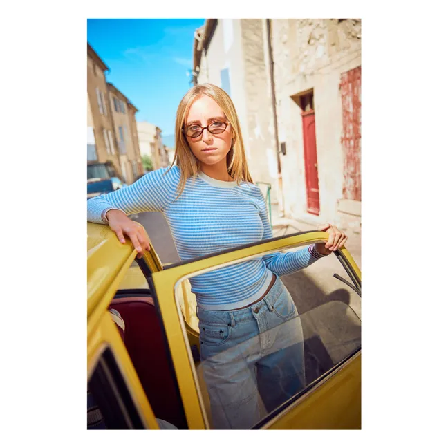 Vesuvio Striped Sweater | Blue