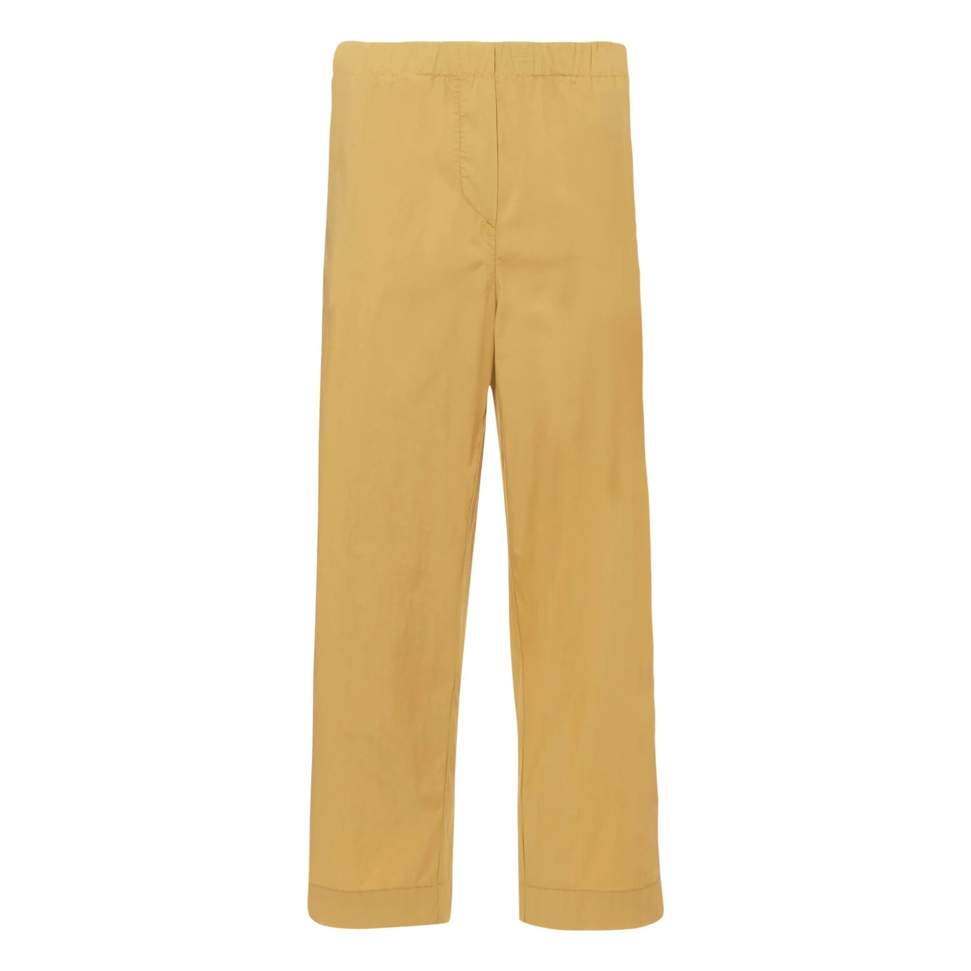 Bellepiece Gold Penny Light Cotton Poplin Pants
