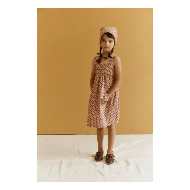 Vestido geométrico Abelia | Ladrillo