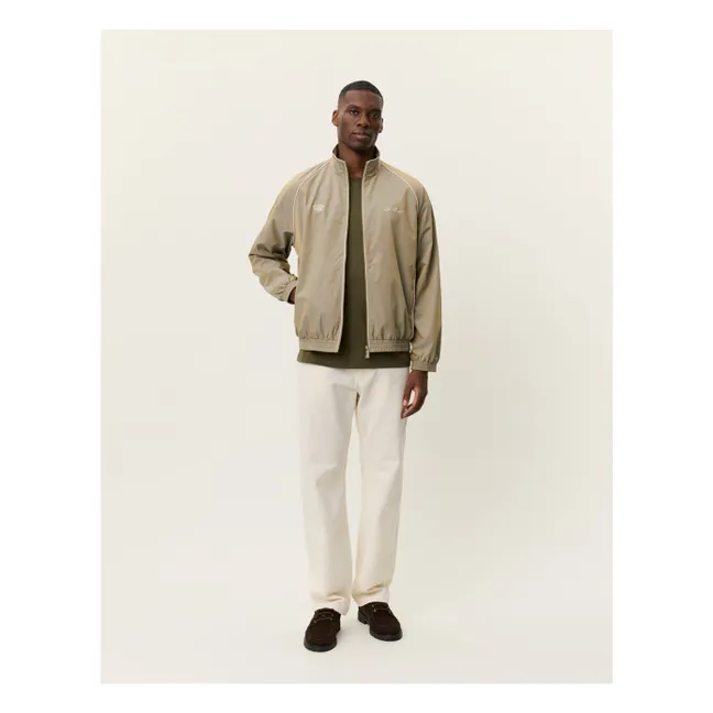 Jack Shiny Track Jacket | Sand
