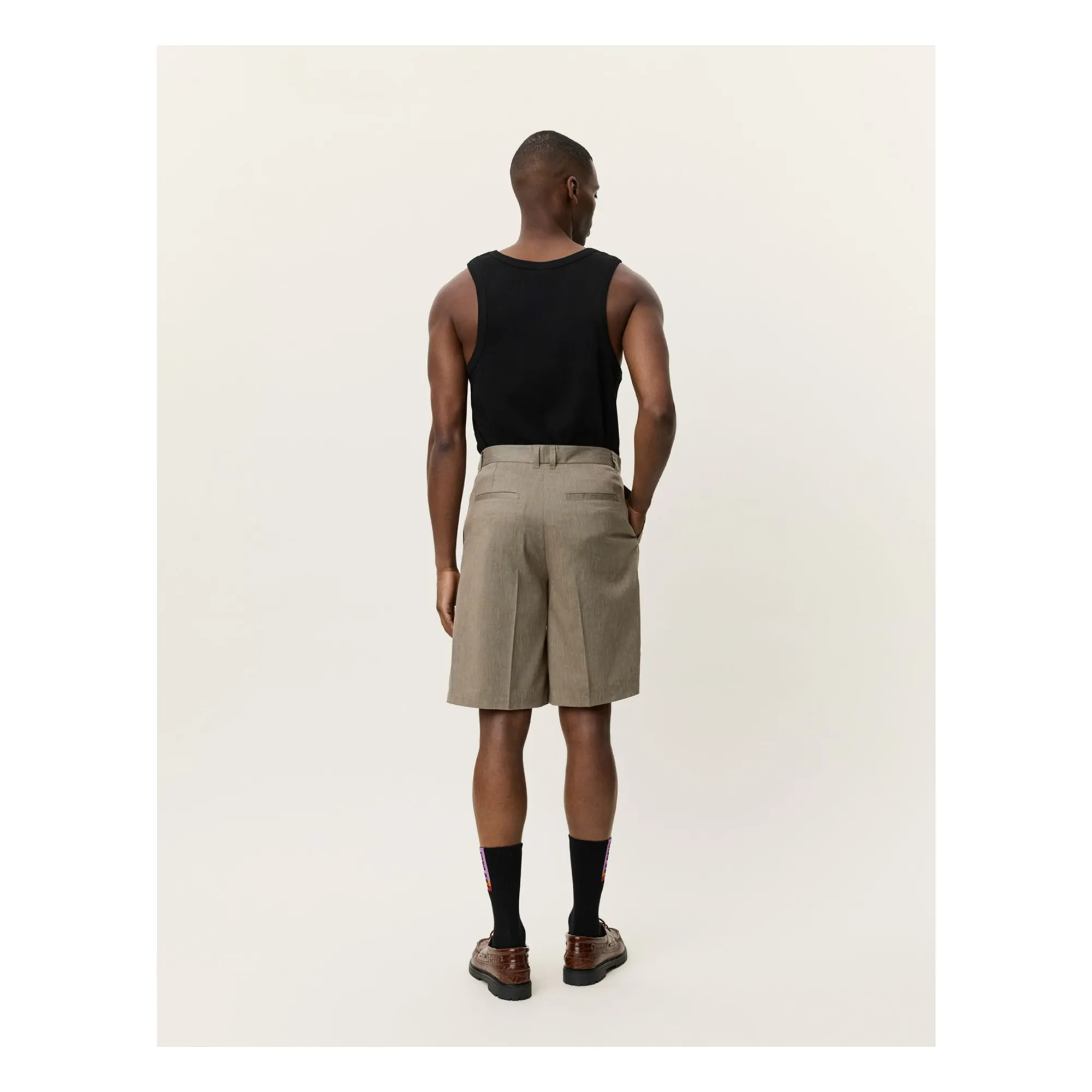 Short Reece Plissé | Vert- Image produit n°2