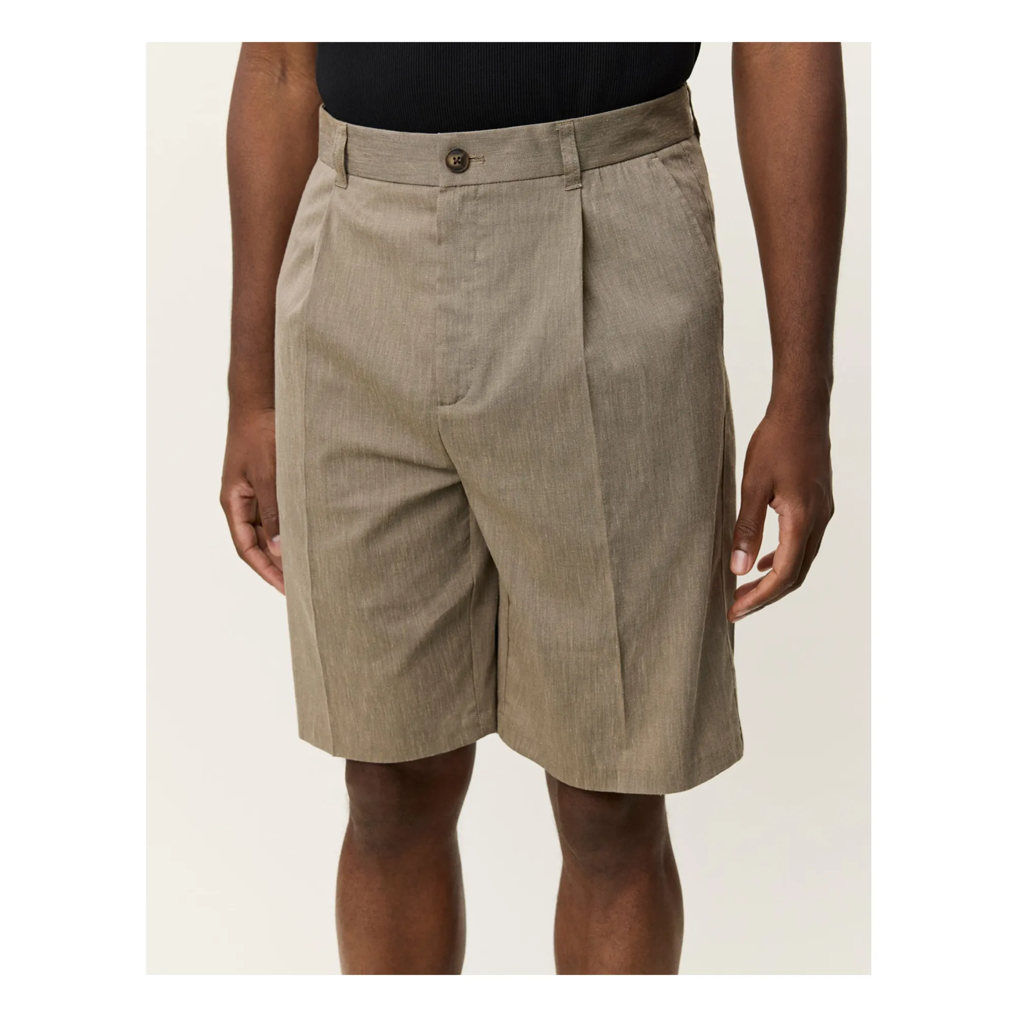 Short Reece Plissé | Vert- Image produit n°5