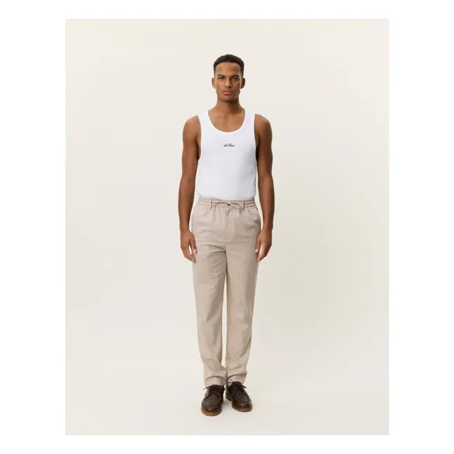 Pantalón Tapered Como | Beige