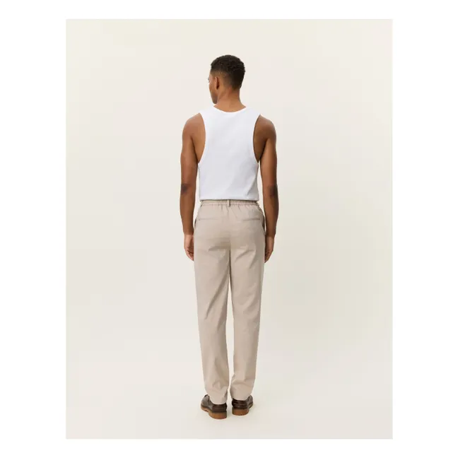 Pantalon Como Fuselé | Beige