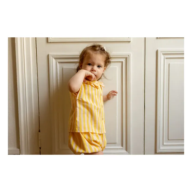 Bloomer London Rayé | Jaune