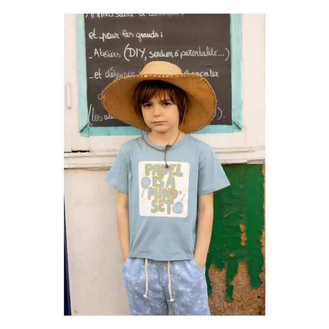 T-shirt Tom Padel Bébé | Bleu pâle