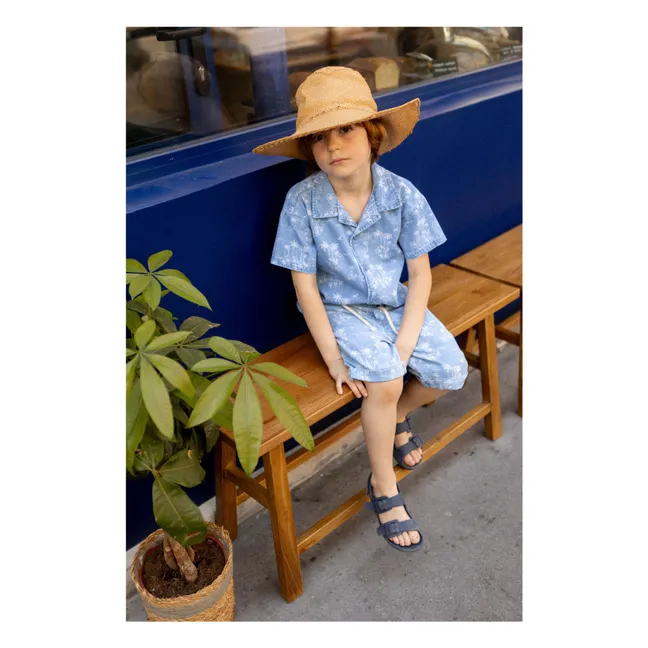 Bermuda Denim Soho Hawaï | Bleu Clair