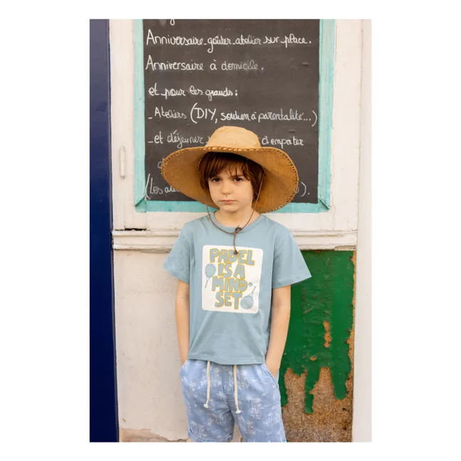 T-shirt Tom Padel Bébé | Bleu pâle