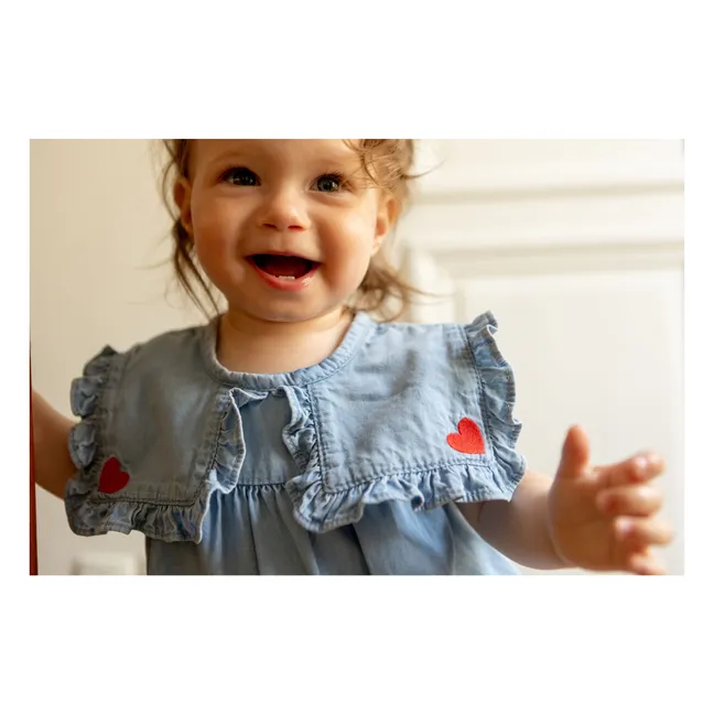 Pelele Celesta Chambray | Azul Claro