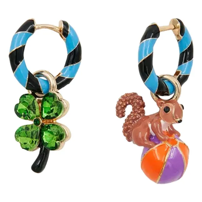 Boucles d'Oreilles Jocat | Bleu