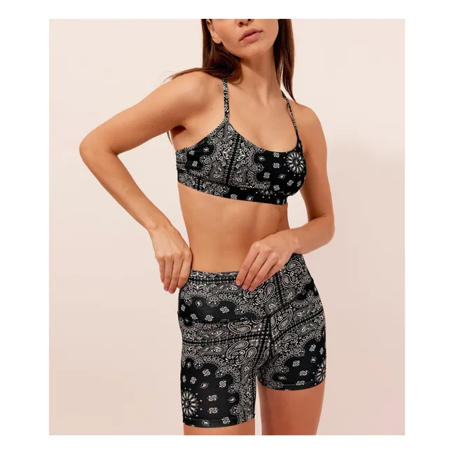 Brassière Yoga Bandana | Noir