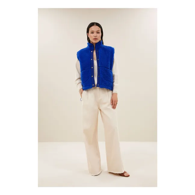 Gilet Steve | Bleu azur