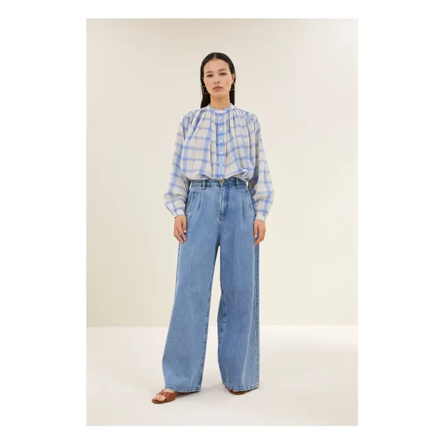 Lux Organic Cotton Jeans | Denim blue