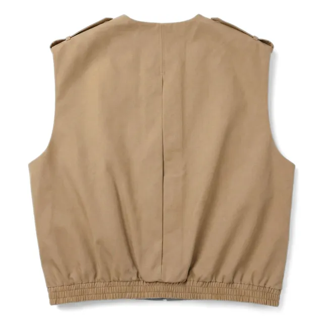 Veste Sans Manches Savannah | Marron glacé