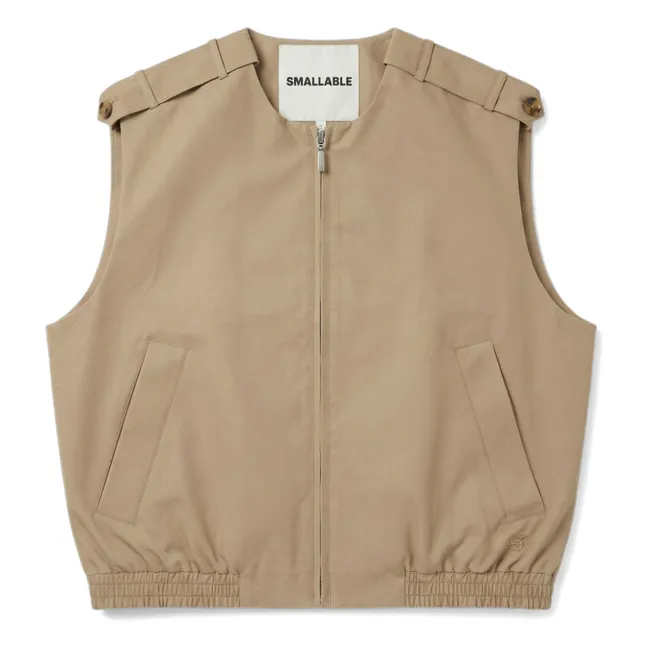 Veste Sans Manches Savannah | Marron glacé