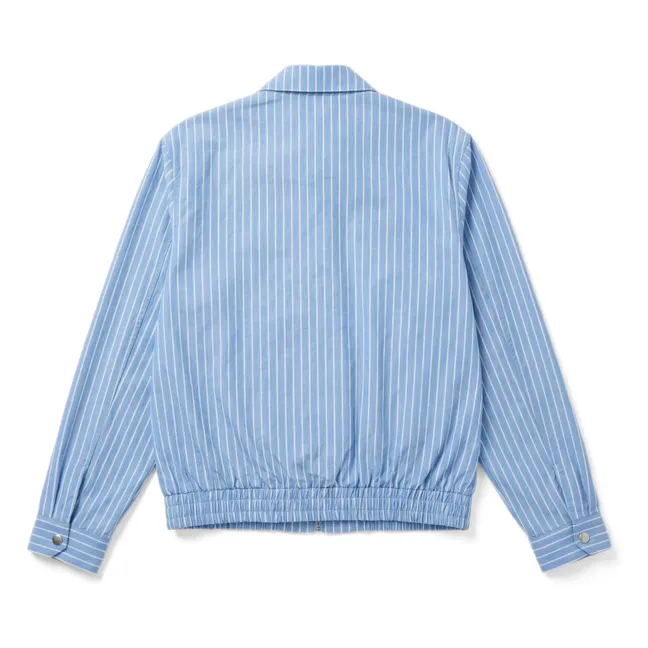 Cleo Striped Jacket | Blue