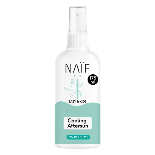 After-sun spray gel for babies and children, fragrance-free - 175 ml