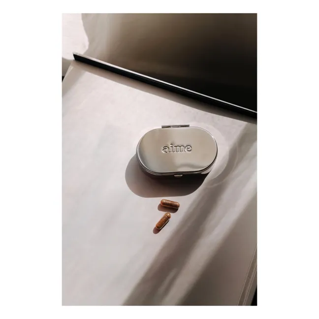 The Travel Pillbox | Silver