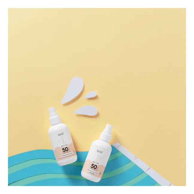 SPF50 fragrance-free sun cream spray for babies and children - 100 ml