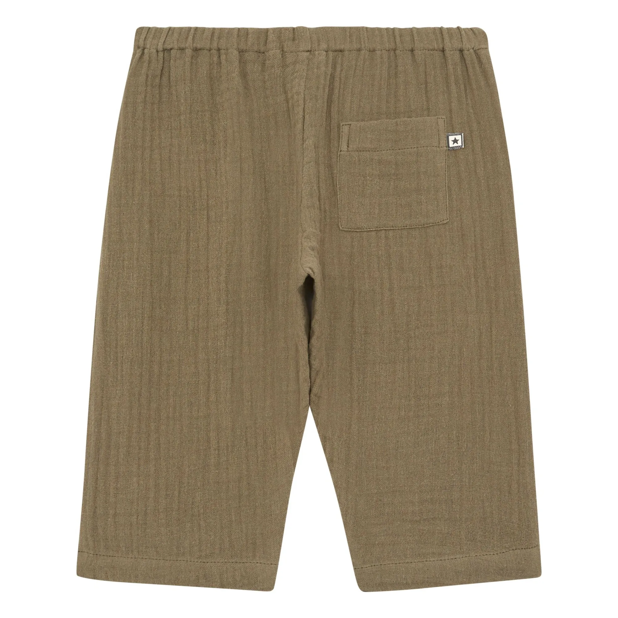 Bonton Khaki Future Cotton Gauze Pants