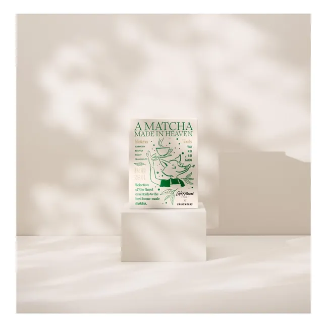 Juego de utensilios Matcha - Printworks x Café Kitsuné
