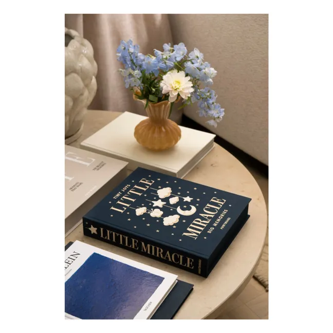 Álbum de fotos del bebé Little Miracle | Azul Noche