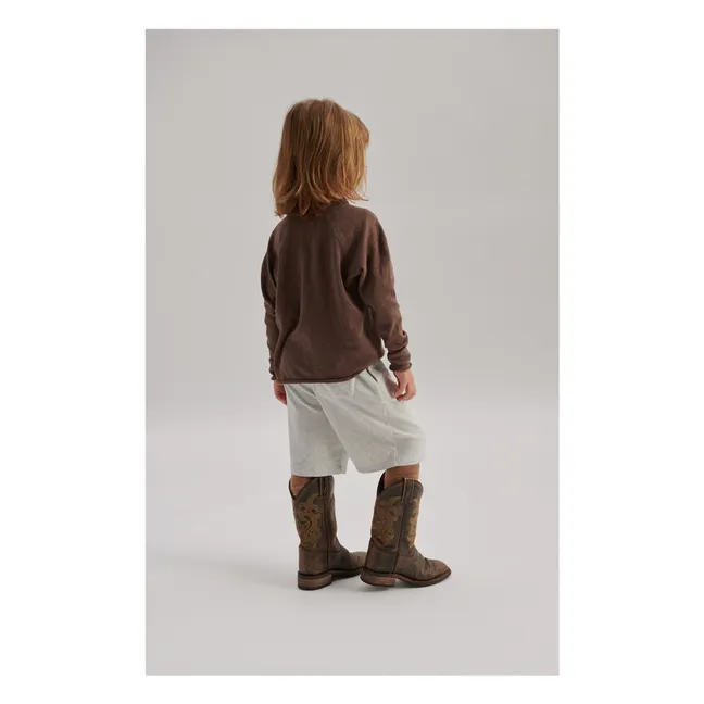 Short Jogger Ykobow | Ecru chiné