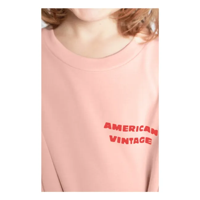 T-shirt Manches Longues Fizvallay The Kids Are All Right | Rose pâle