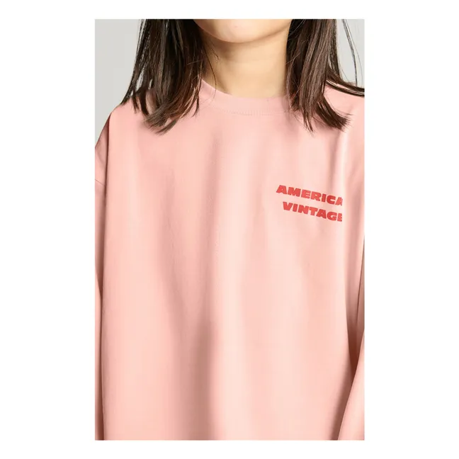 Fizvallay Long Sleeve T-Shirt The Kids Are All Right | Pale Pink