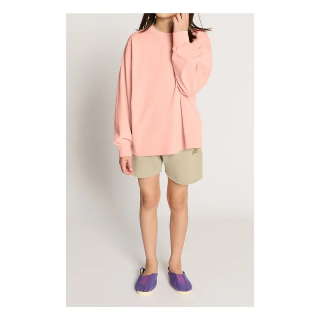 Fizvallay Long Sleeve T-Shirt The Kids Are All Right | Pale Pink