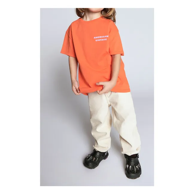 Camiseta Fizvalley Grown In The Sun | Mandarina