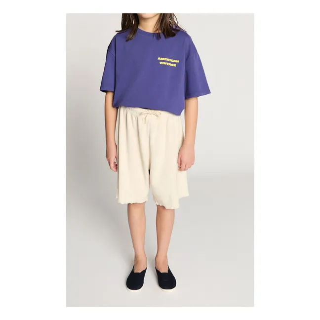 Short Jogger Fuxow Coton Bio | Ecru