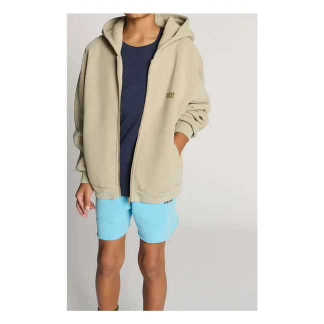 Izubird zip-up sweatshirt | Light grey