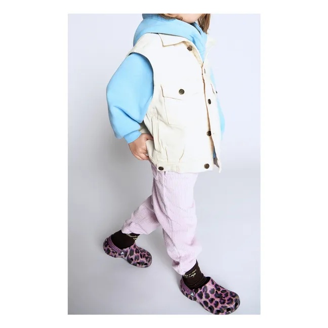 Pantalons Velours Côtelé Padow | Rose pâle