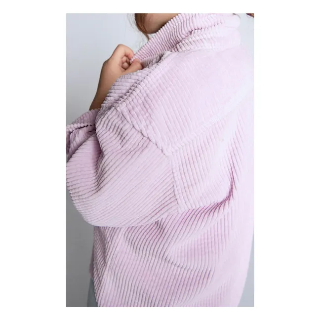 Padow Organic Cotton Corduroy Shirt | Pale Pink
