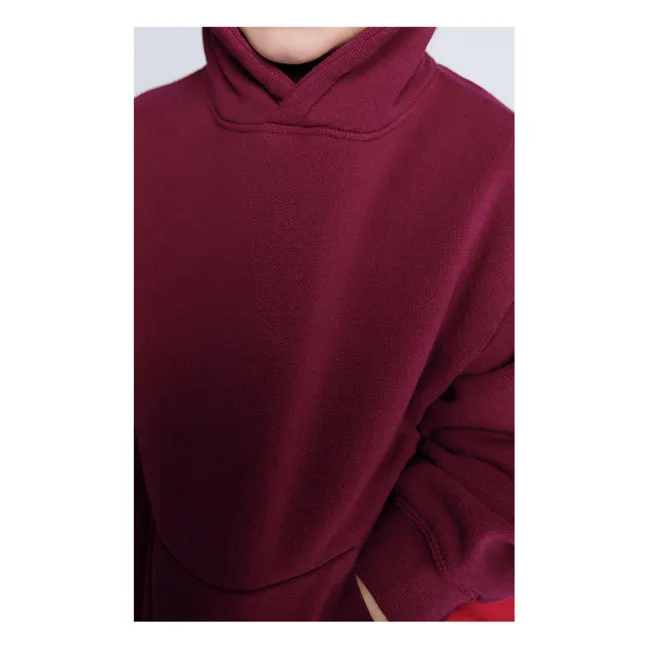 Sweat Capuche Atubay | Rouge cerise