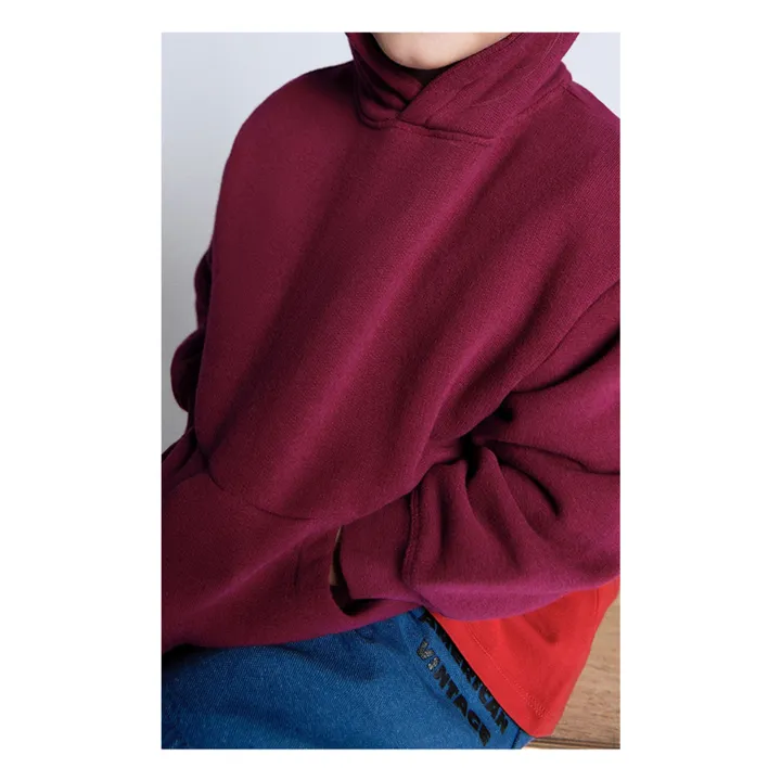 Sudadera Atubay | Rojo Cereza- Imagen del producto n°2