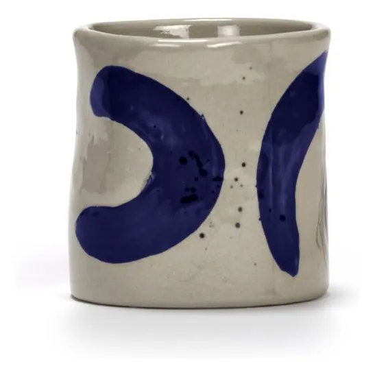 Serax Blue Espresso Cups Sophia, Marie Michielssen - Set Of 4