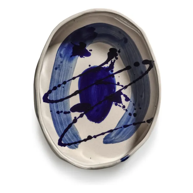 Saladier ovale Sophia, Marie Michielssen | Bleu