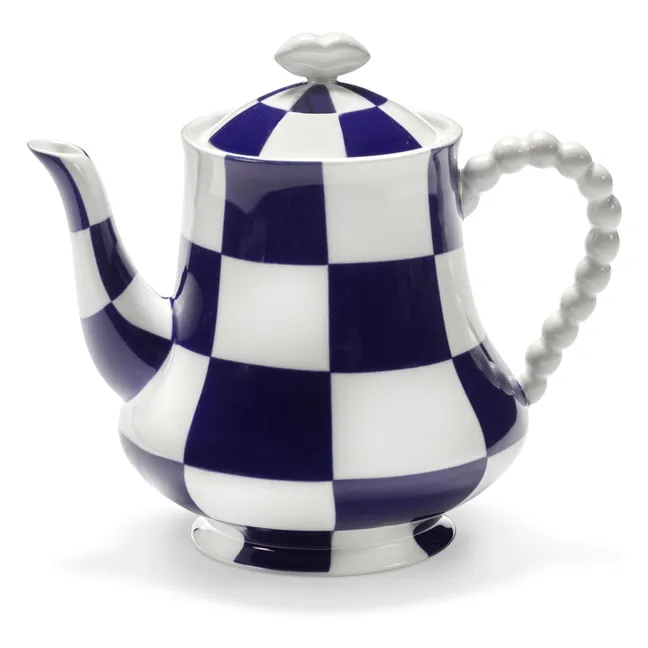 Fête des Bêtes teapot, Wouters &amp; Hendrix | Blue