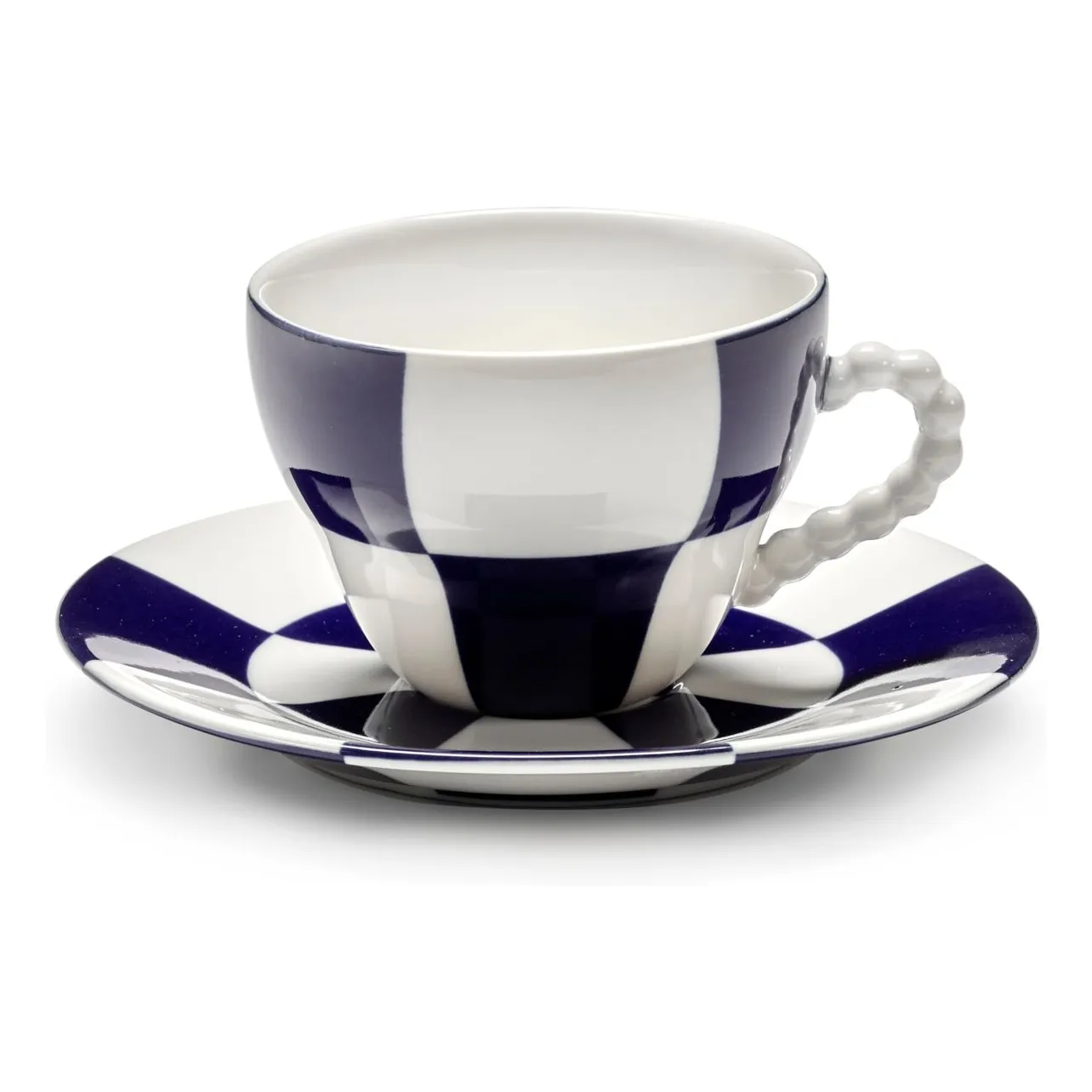 Tasses et soucoupes Fête des Bêtes, Wouters & Hendrix - Set de 2 | Bleu- Image produit n°0