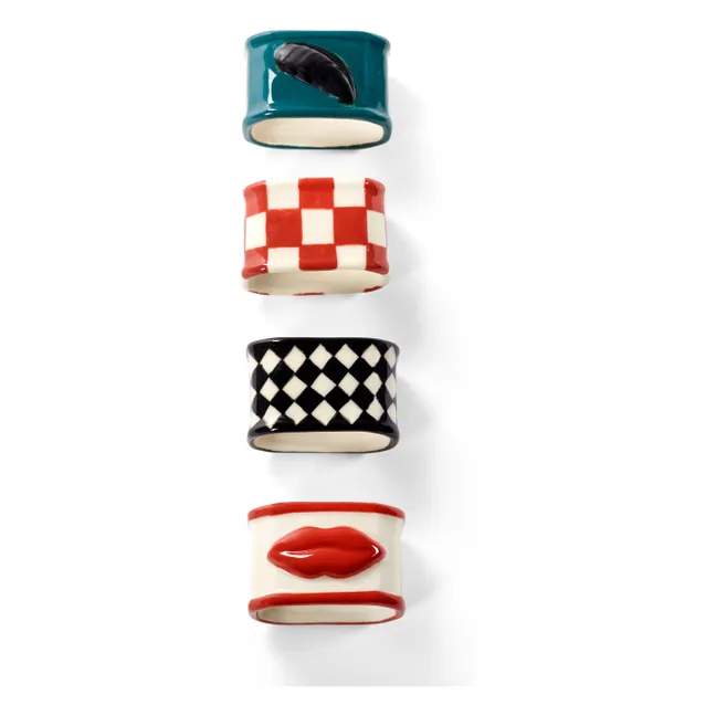 Ronds de serviette, Wouters & Hendrix - Set de 4