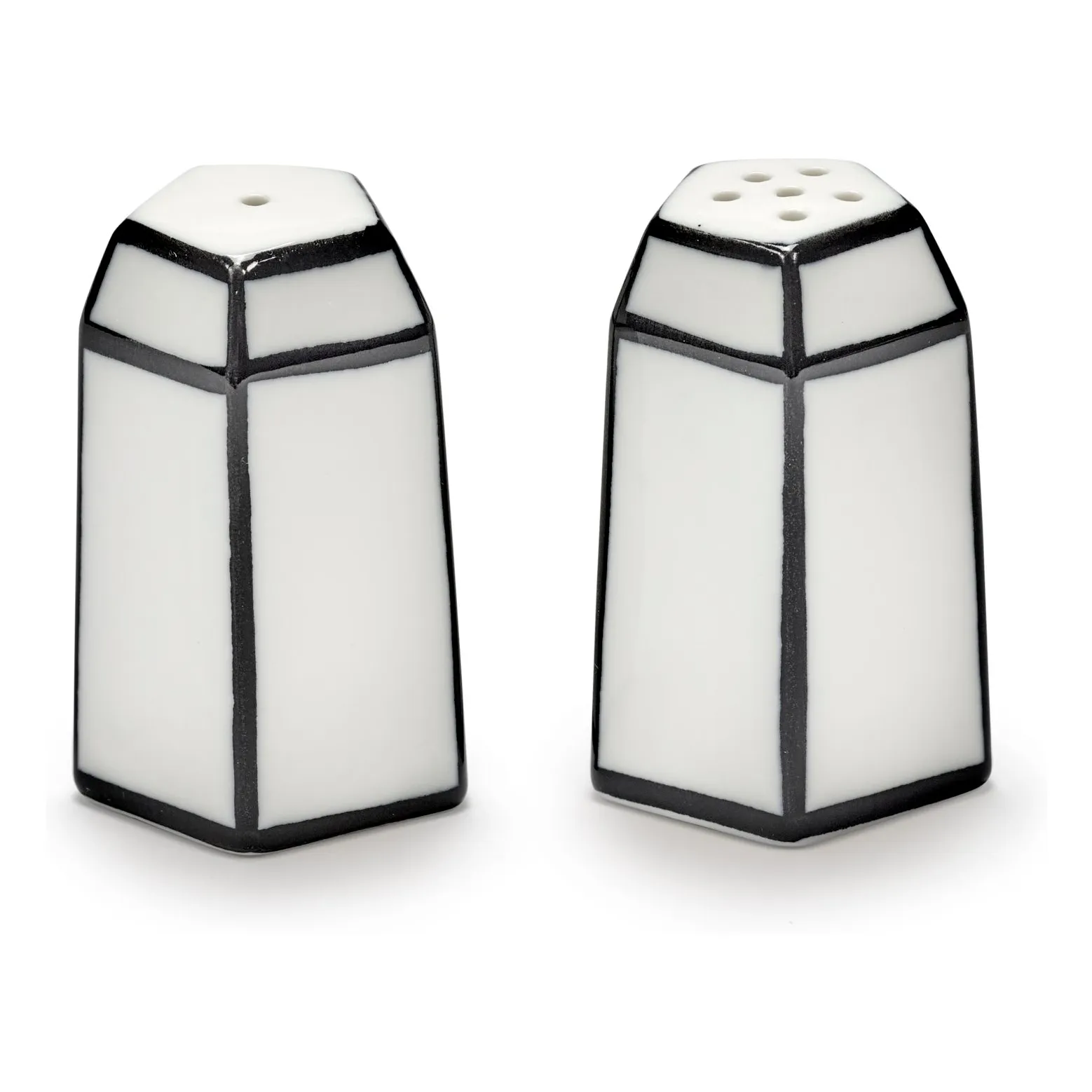 Serax White Carte Blanche Salt And Pepper Shakers