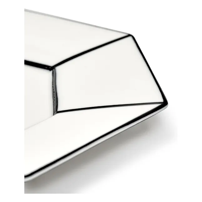 Carte Blanche Plates - Set of 2 | White