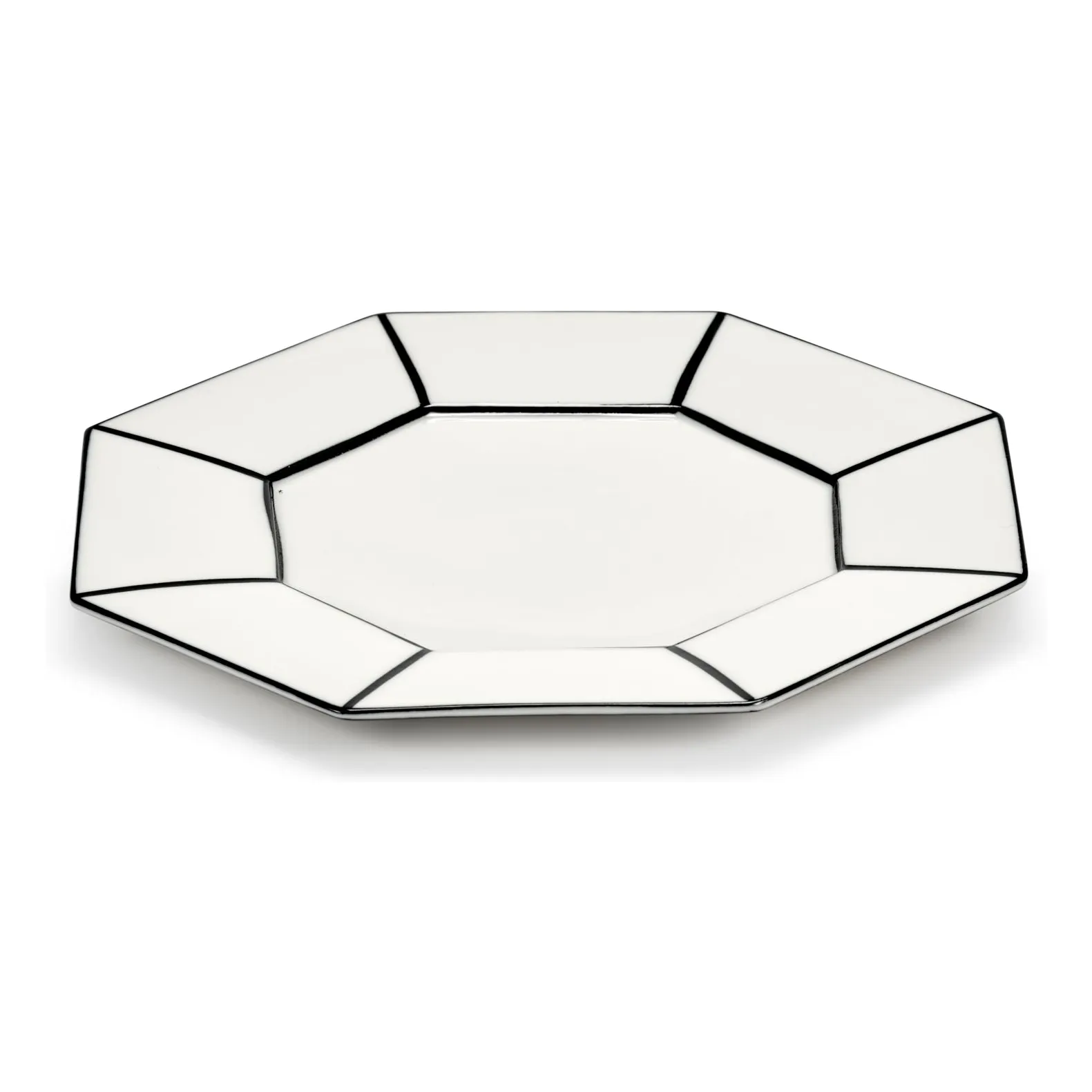 Assiettes Carte Blanche - Set de 2 | Blanc- Image produit n°3