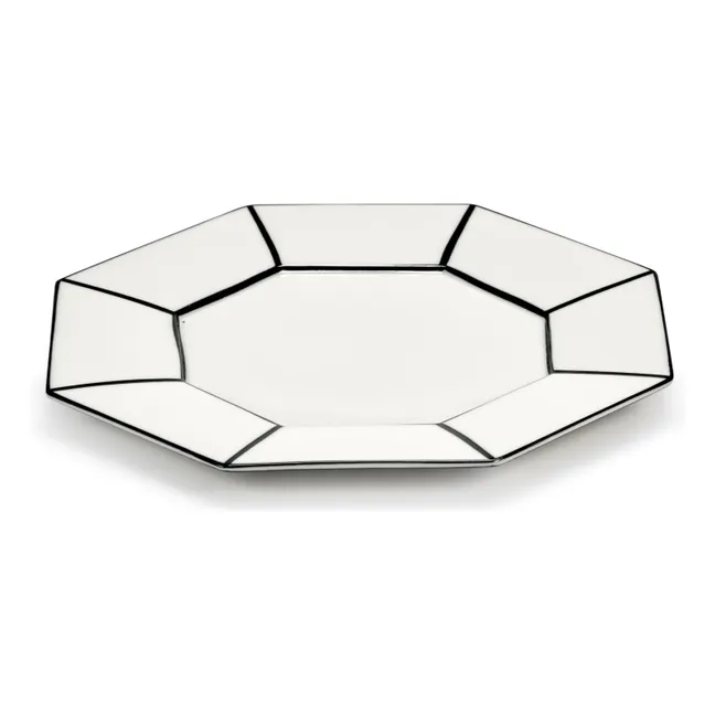 Assiettes Carte Blanche - Set de 2 | Blanc