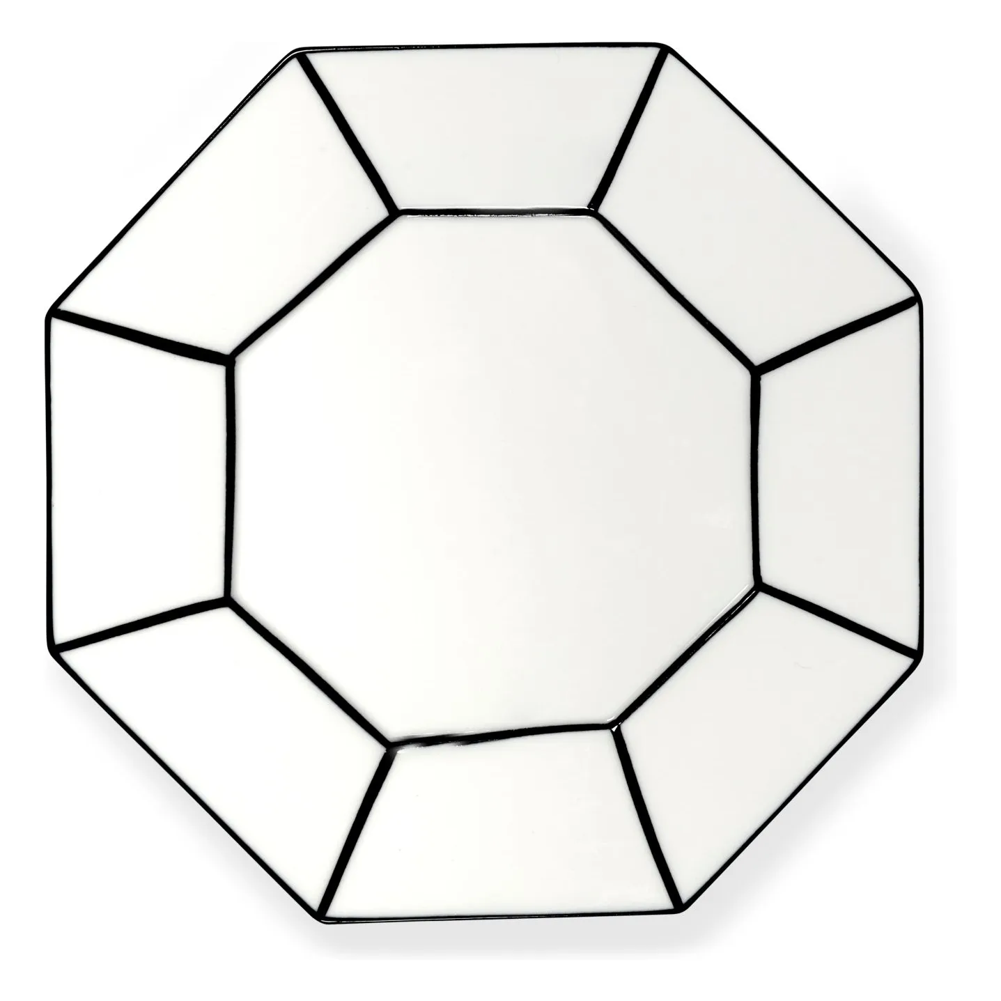 Assiettes Carte Blanche - Set de 2 | Blanc- Image produit n°0