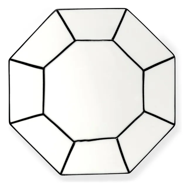 Assiettes Carte Blanche - Set de 2 | Blanc