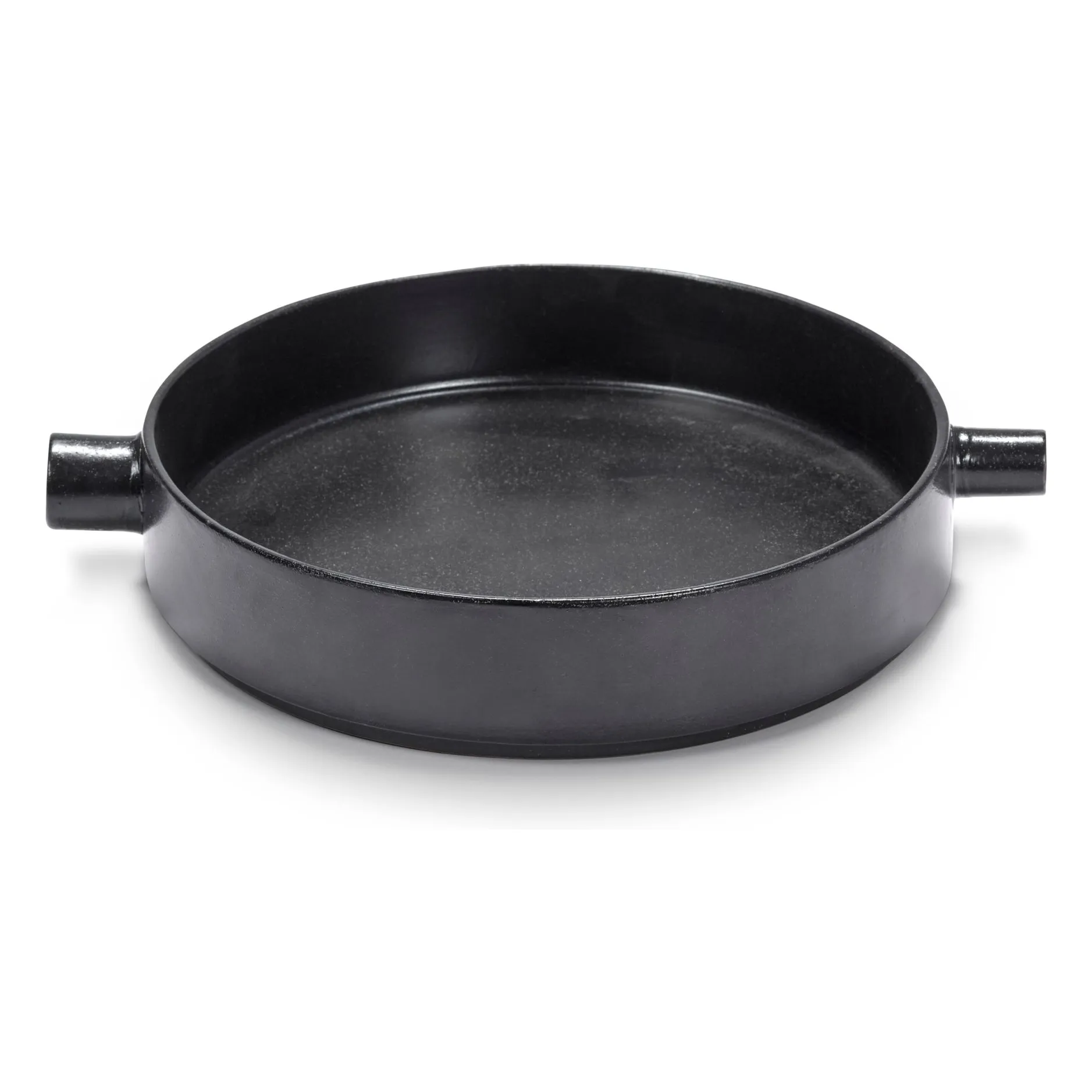 Serax Black Low Dish For Fck Oven