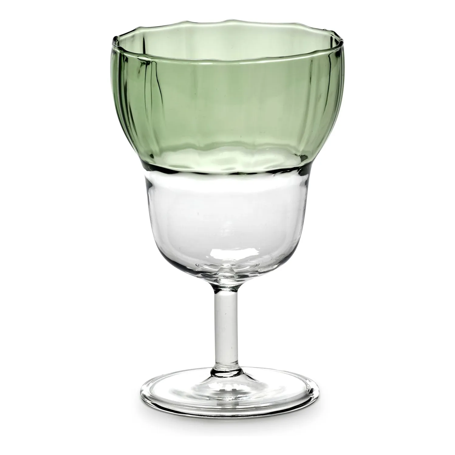 Verres à vin Yam, Waww La Table - Set de 4 | Vert- Image produit n°0